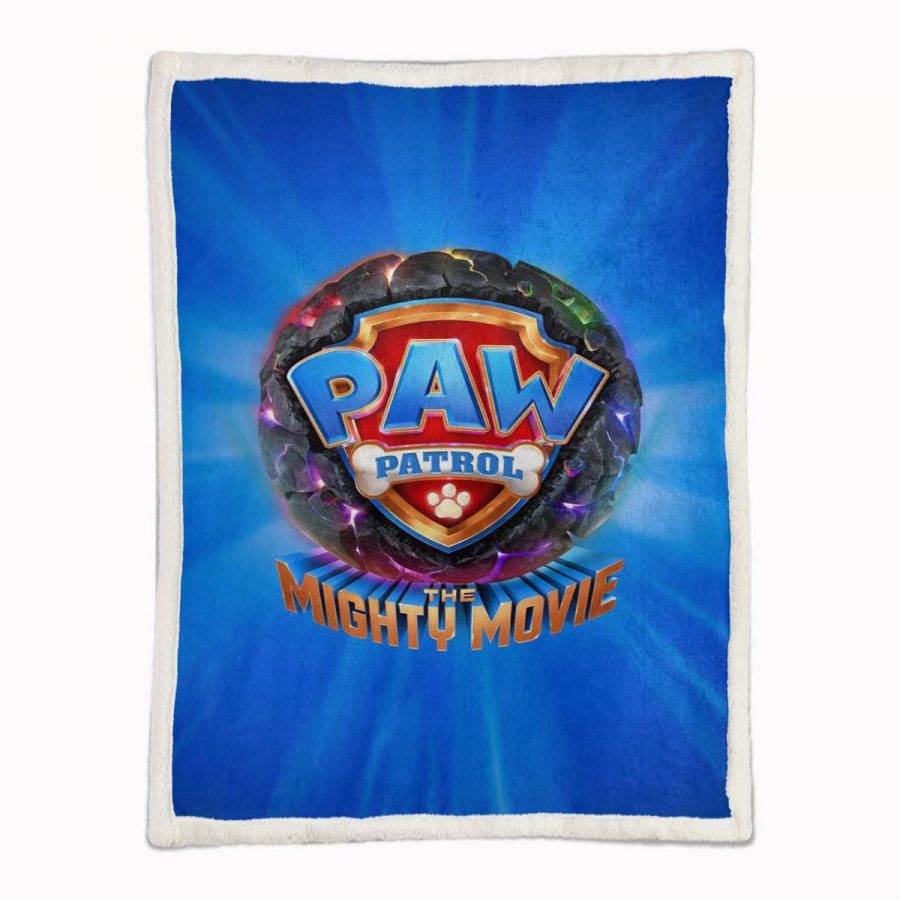 Paw Patrol - Alle Charaktere, Mighty Movie Decke - Fleecedecke – Bild 2