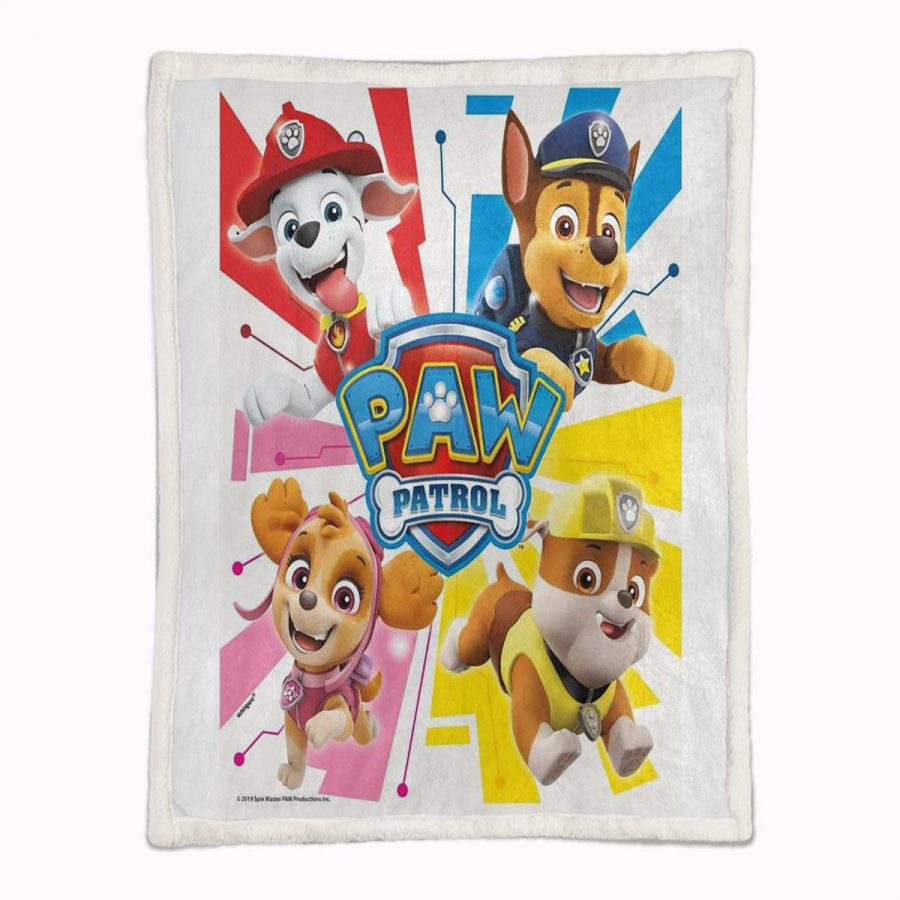 Paw Patrol Alle Charaktere Der mächtige Film 03 Decke - Fleecedecke – Bild 2