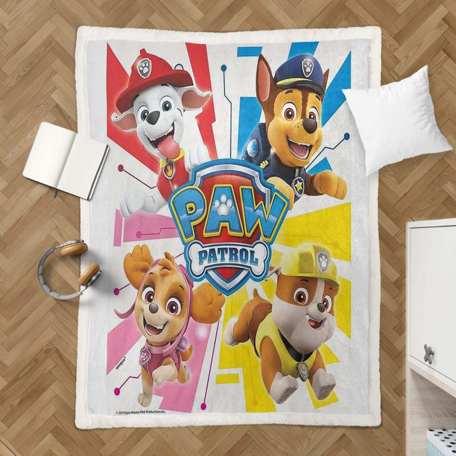 Paw Patrol Alle Charaktere Der mächtige Film 03 Decke - Fleecedecke – Bild 3