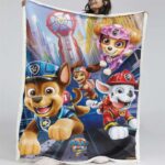 Paw Patrol Alle Charaktere Der mächtige Film 04 Decke – Fleecedecke