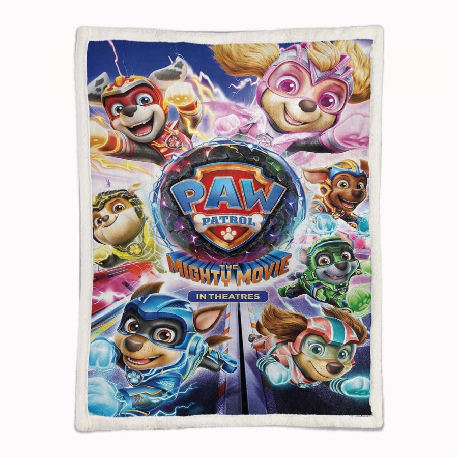 Paw Patrol Alle Charaktere Der mächtige Film 05 Decke - Fleecedecke – Bild 2