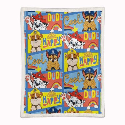 Alternative view of Paw Patrol Alle Charaktere Der mächtige Film 06 Decke - Fleecedecke