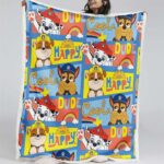 Paw Patrol Alle Charaktere Der mächtige Film 06 Decke – Fleecedecke