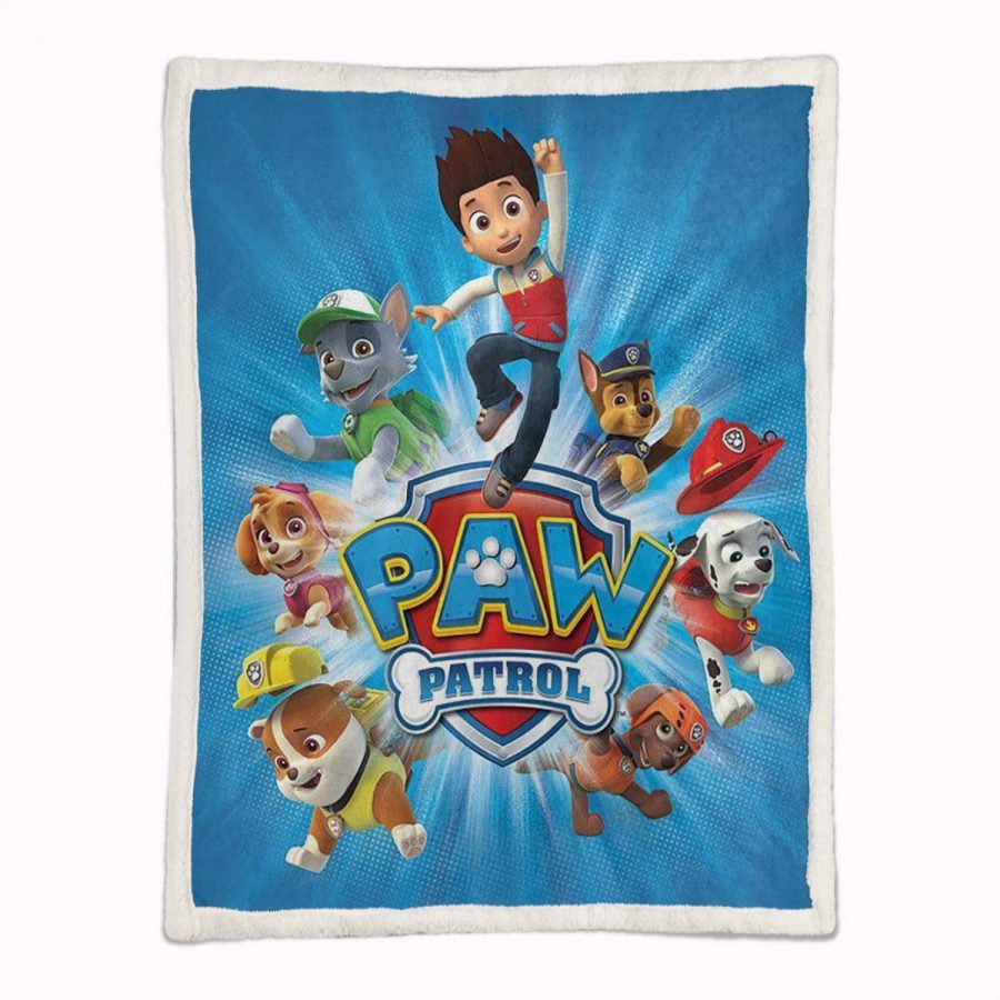 Paw Patrol Alle Charaktere Der mächtige Film 07 Decke - Fleecedecke – Bild 2