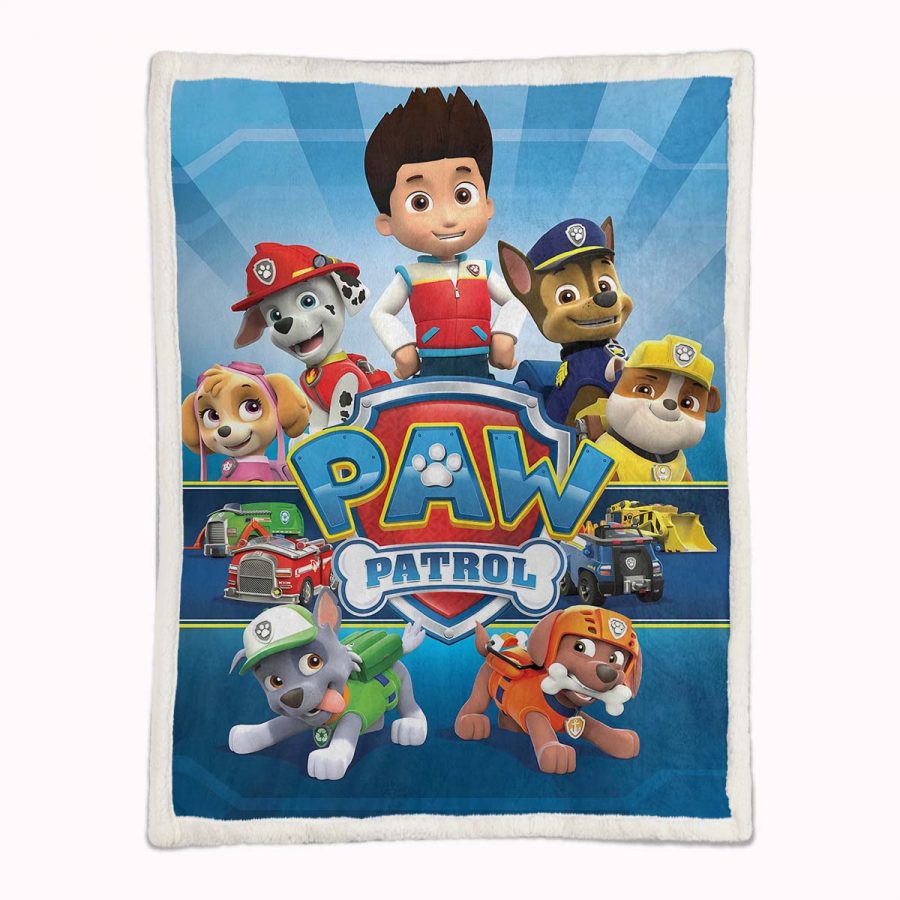 Paw Patrol Alle Charaktere Der mächtige Film 11 Decke - Fleecedecke – Bild 2