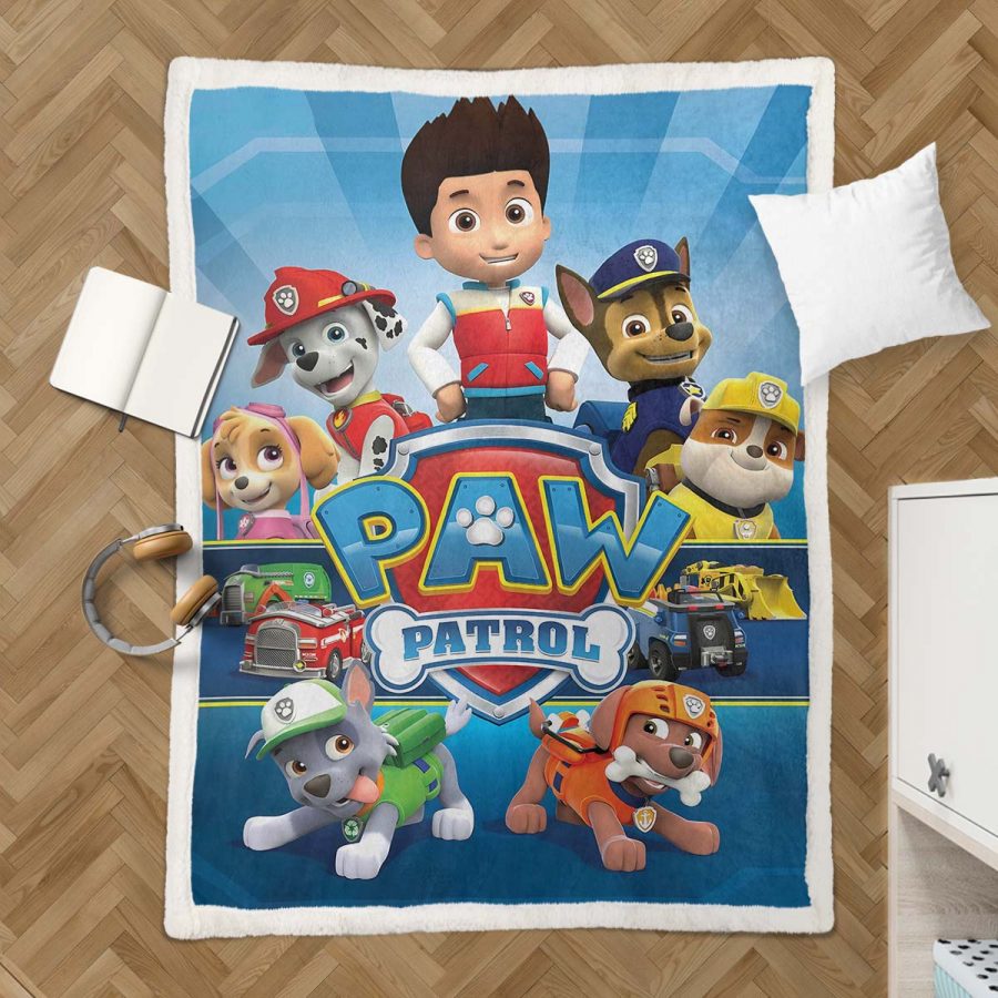Paw Patrol Alle Charaktere Der mächtige Film 11 Decke - Fleecedecke – Bild 3