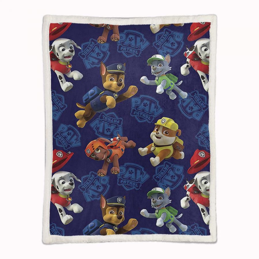 Paw Patrol Alle Charaktere Der mächtige Film 14 Decke - Fleecedecke – Bild 2