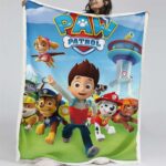 Paw Patrol Alle Charaktere Der mächtige Film 15 Decke – Fleecedecke