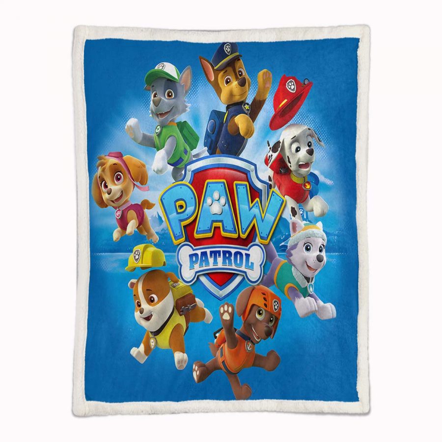 Paw Patrol Alle Charaktere Der mächtige Film 16 Decke - Fleecedecke – Bild 2