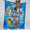Paw Patrol Alle Charaktere Der mächtige Film 16 Decke - Fleecedecke