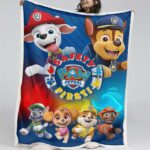 Paw Patrol Alle Charaktere Der mächtige Film 17 Decke – Fleecedecke