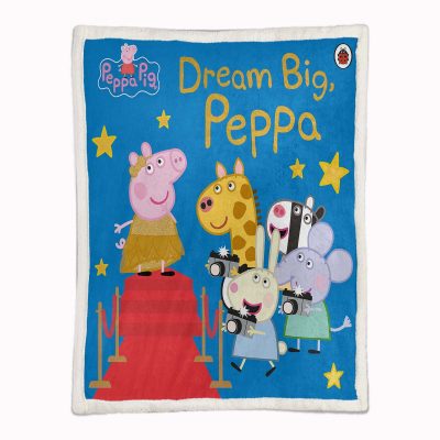 Alternative view of Peppa Pig Alle Charaktere 04 Decke - Fleecedecke