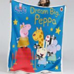 Peppa Pig Alle Charaktere 04 Decke – Fleecedecke