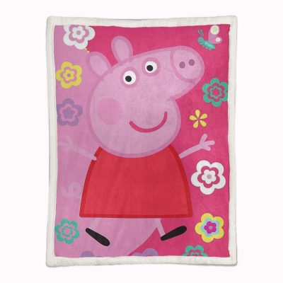 Alternative view of Peppa Wutz Rosa 01 Decke - Fleecedecke