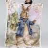 Peter Hase 01 Decke - Fleecedecke