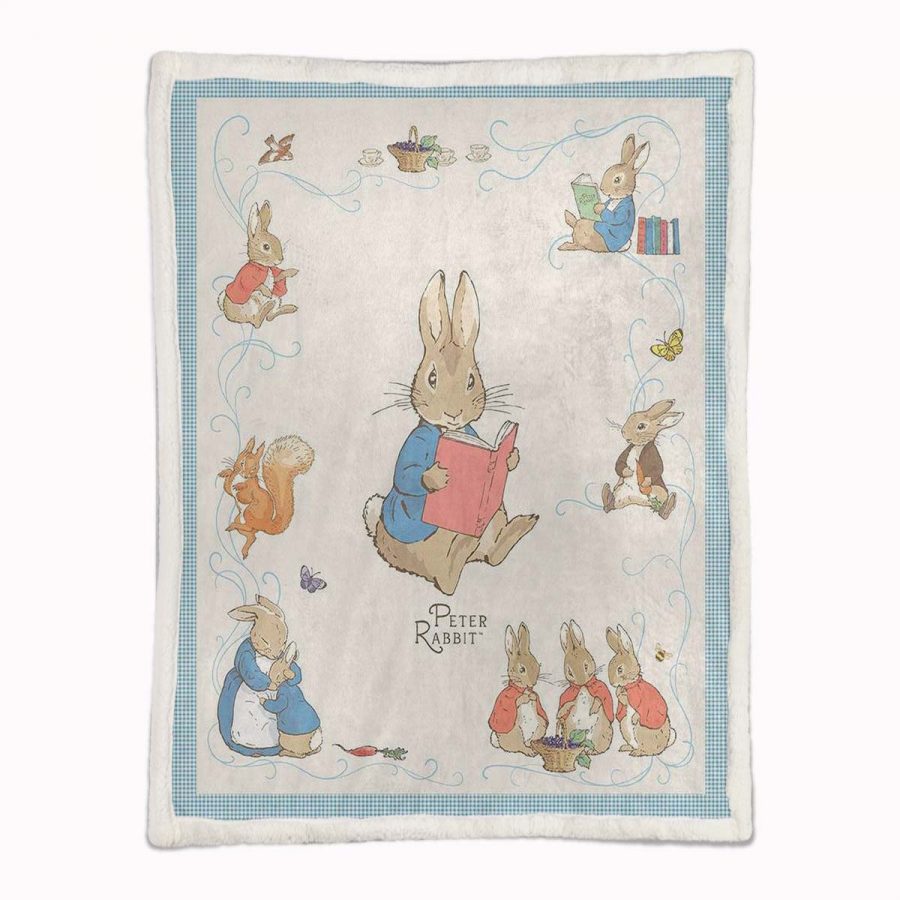 Peter Hase 02 Decke - Fleecedecke – Bild 2