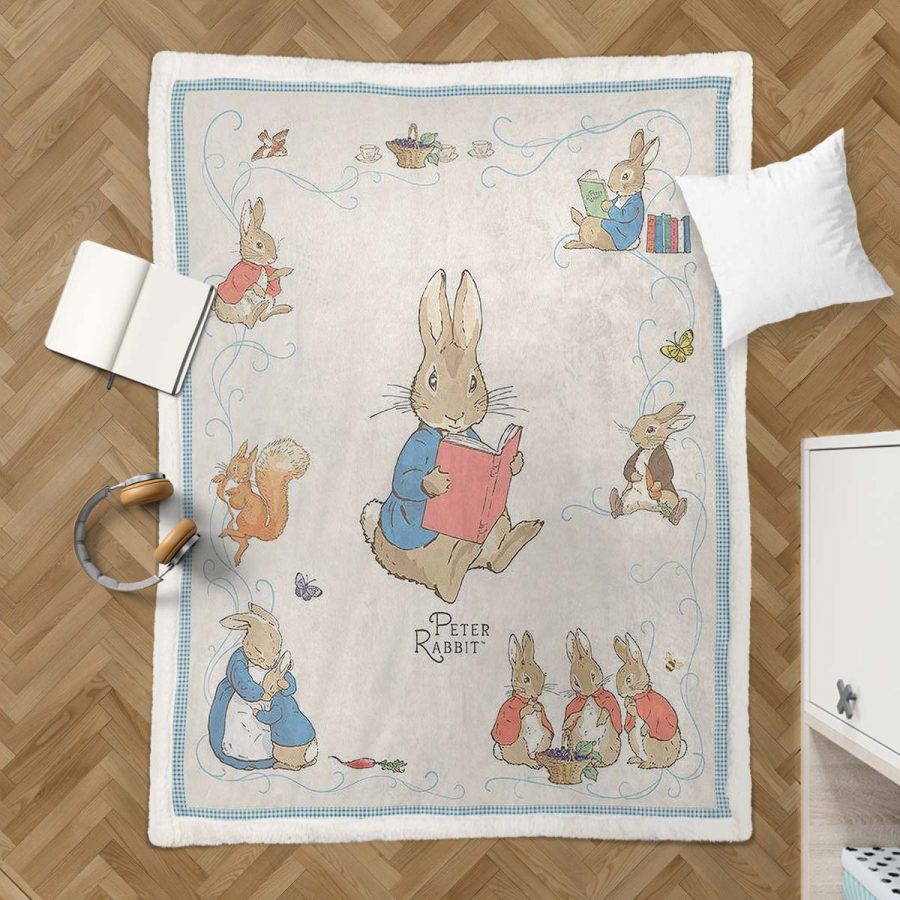 Peter Hase 02 Decke - Fleecedecke – Bild 3