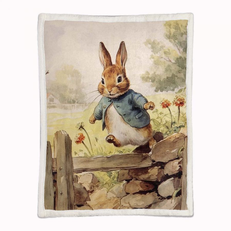 Peter Hase 04 Decke - Fleecedecke – Bild 2