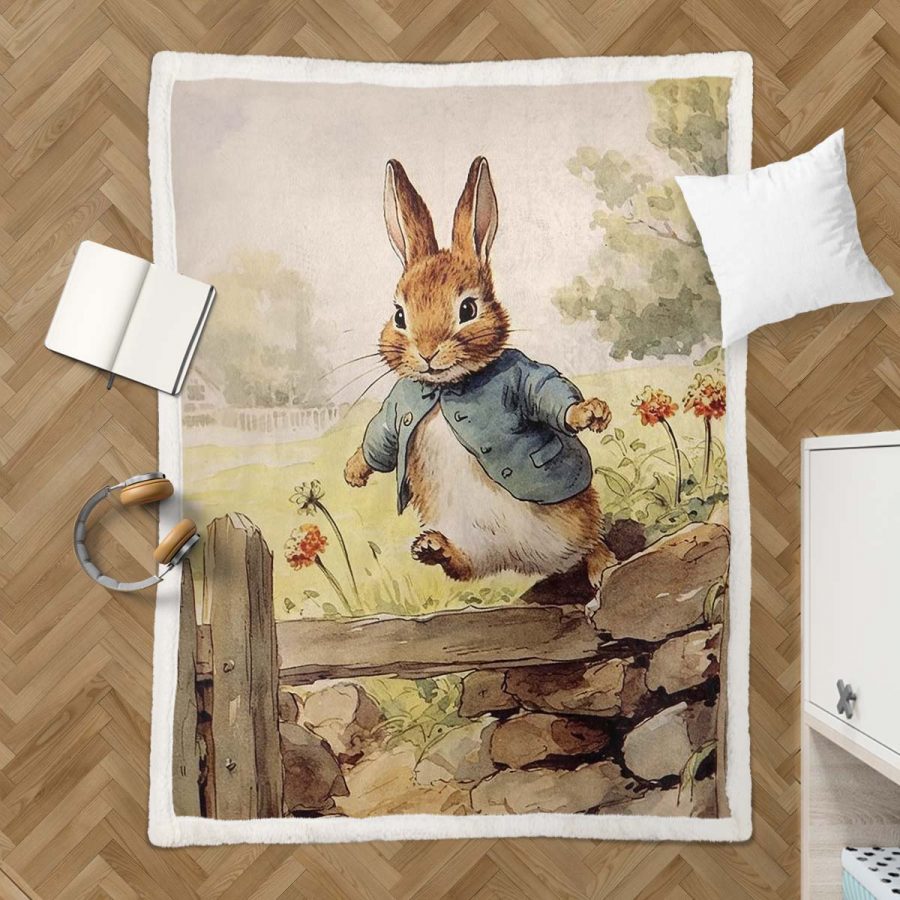 Peter Hase 04 Decke - Fleecedecke – Bild 3