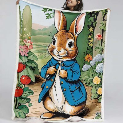 Peter Hase 06 Decke - Fleecedecke