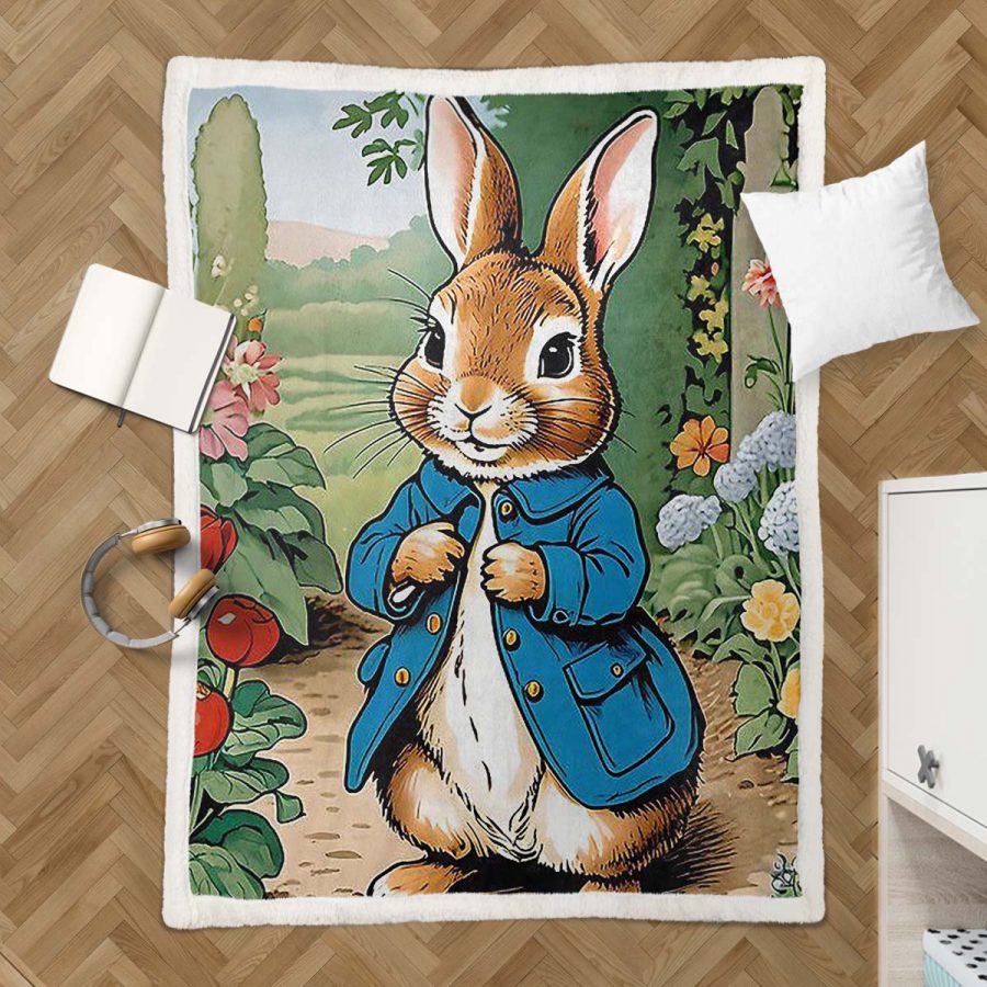 Peter Hase 06 Decke - Fleecedecke – Bild 3