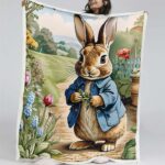 Peter Hase 07 Decke – Fleecedecke