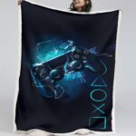 Playstation-Steuerung 02 Decke – Fleecedecke