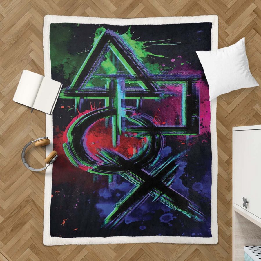 Playstation-Steuerung 04 Decke - Fleecedecke – Bild 3