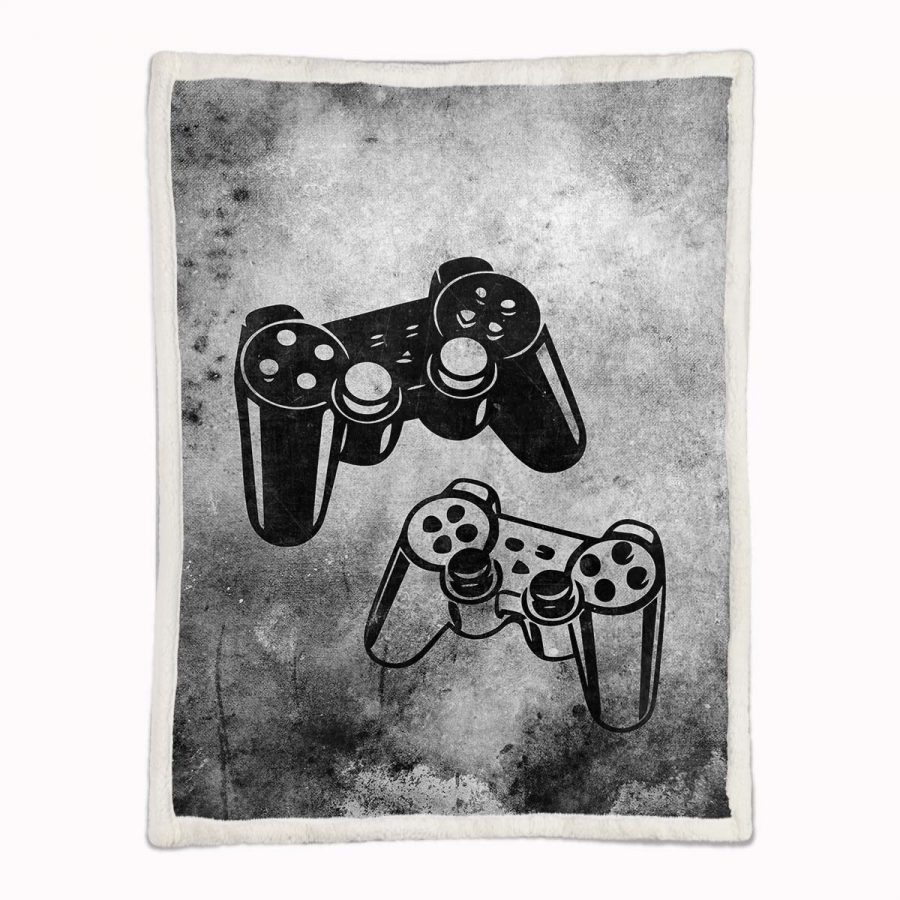 Playstation-Steuerung 05 Decke - Fleecedecke – Bild 2