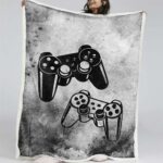 Playstation-Steuerung 05 Decke – Fleecedecke