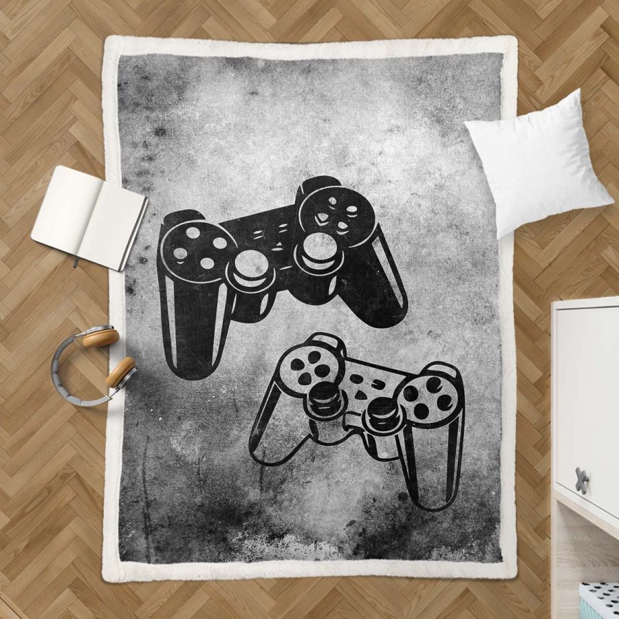 Playstation-Steuerung 05 Decke - Fleecedecke – Bild 3