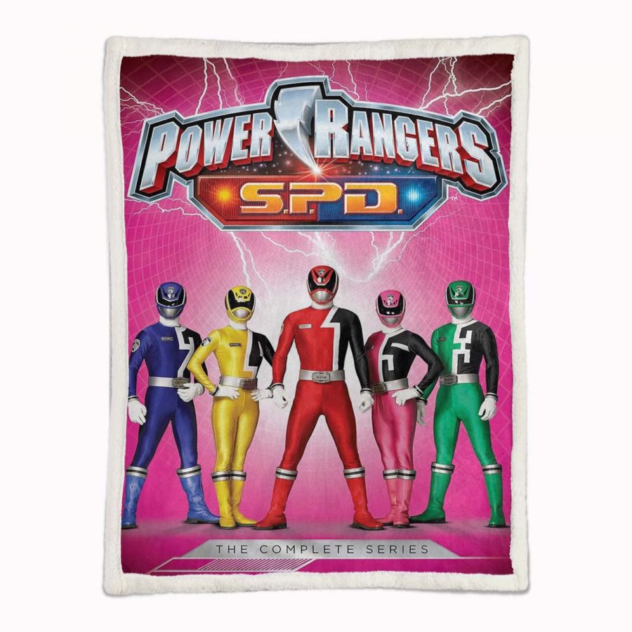 Power Rangers Alle Charaktere 01 Decke - Fleecedecke – Bild 2