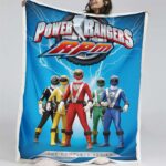 Power Rangers Alle Charaktere 02 Decke – Fleecedecke