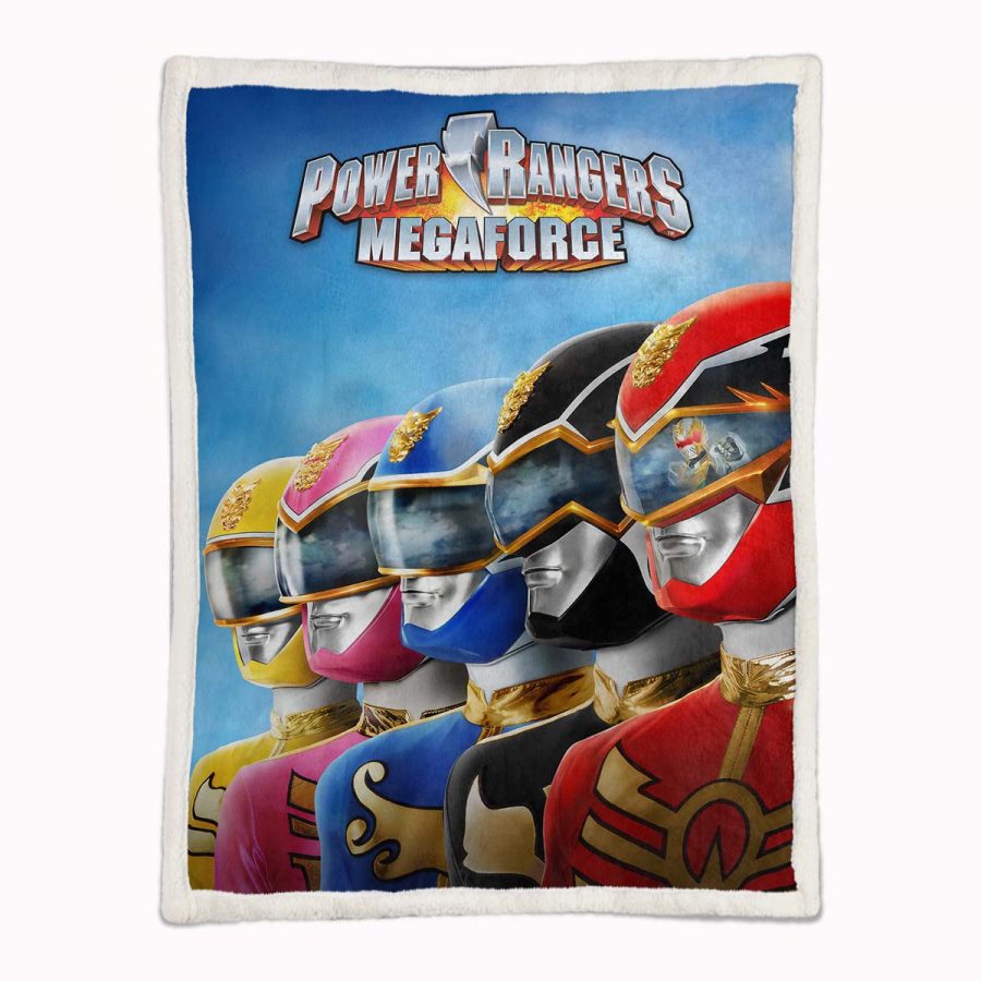 Power Rangers Alle Charaktere 03 Decke - Fleecedecke – Bild 2