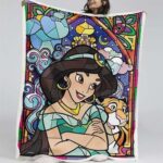 Prinzessin Jasmin Aladdin Fairy Tail 02 Decke – Fleecedecke