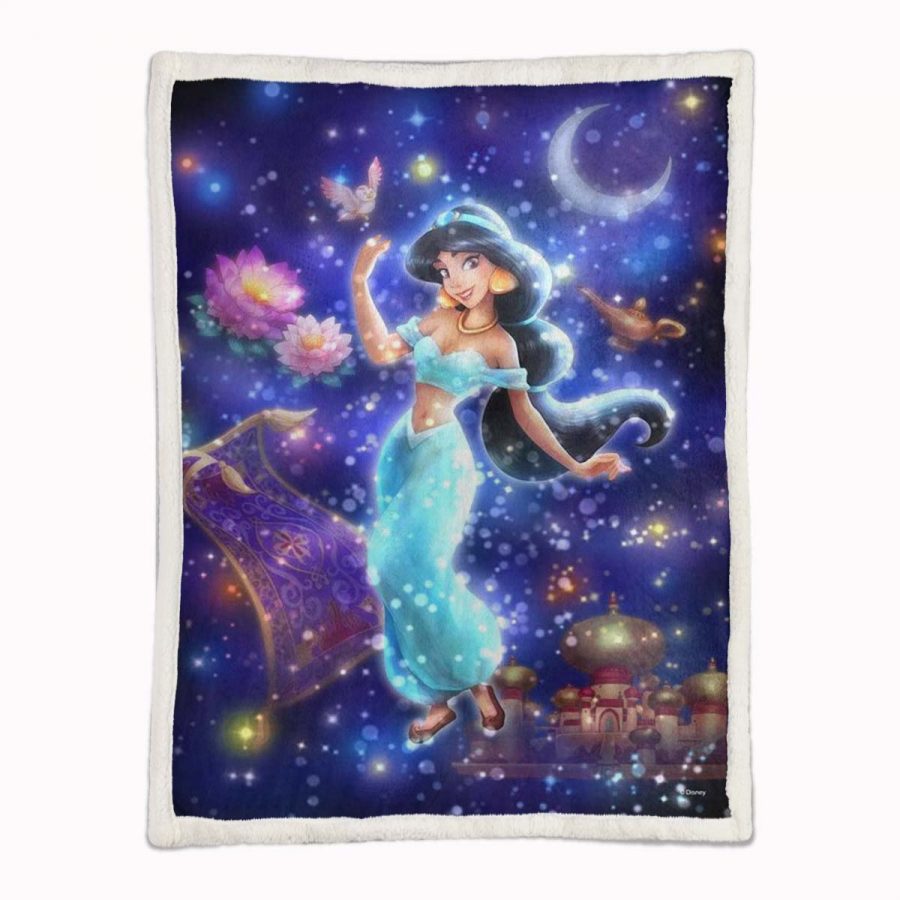 Prinzessin Jasmin Aladdin Fairy Tail 03 Decke - Fleecedecke – Bild 2
