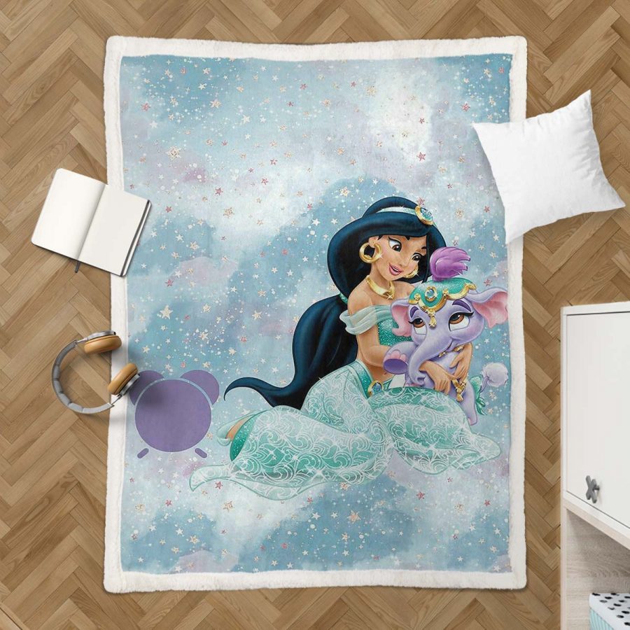 Prinzessin Jasmin Aladdin Fairy Tail 04 Decke - Fleecedecke – Bild 3