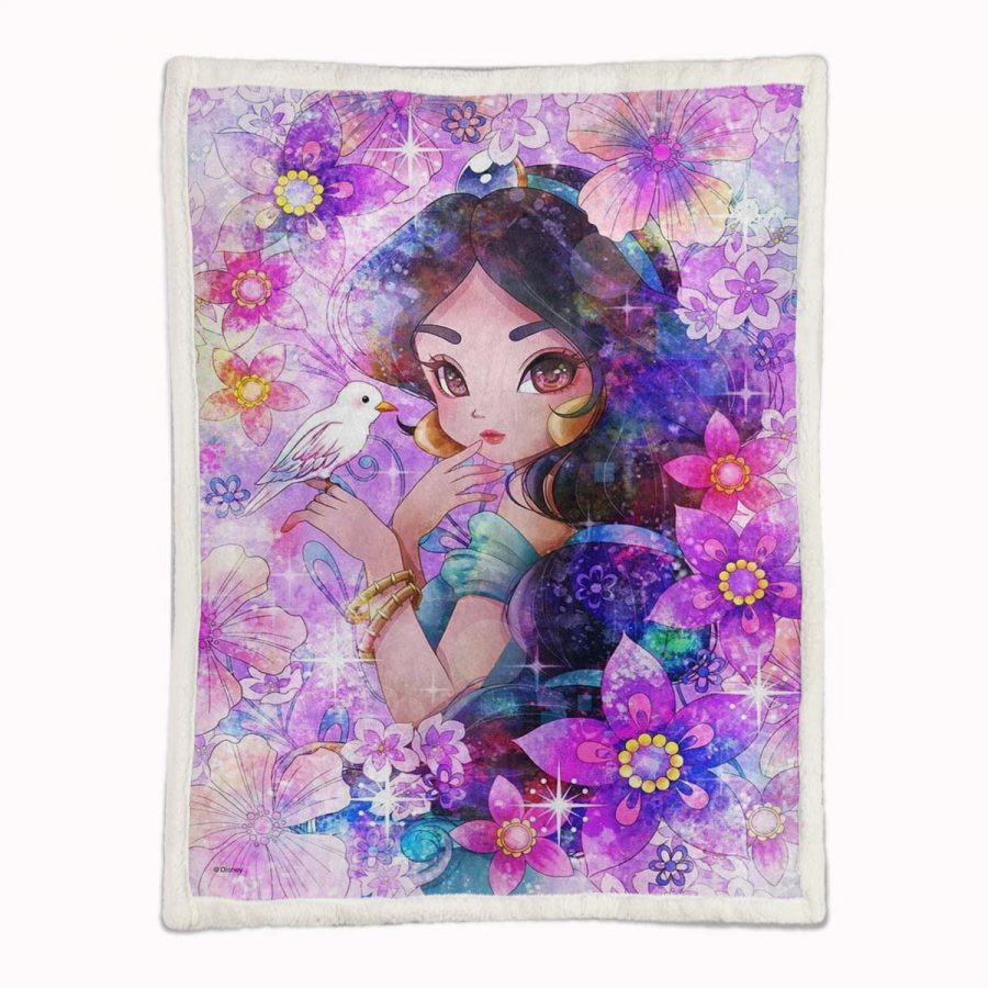 Prinzessin Jasmin Aladdin Fairy Tail 07 Decke - Fleecedecke – Bild 2