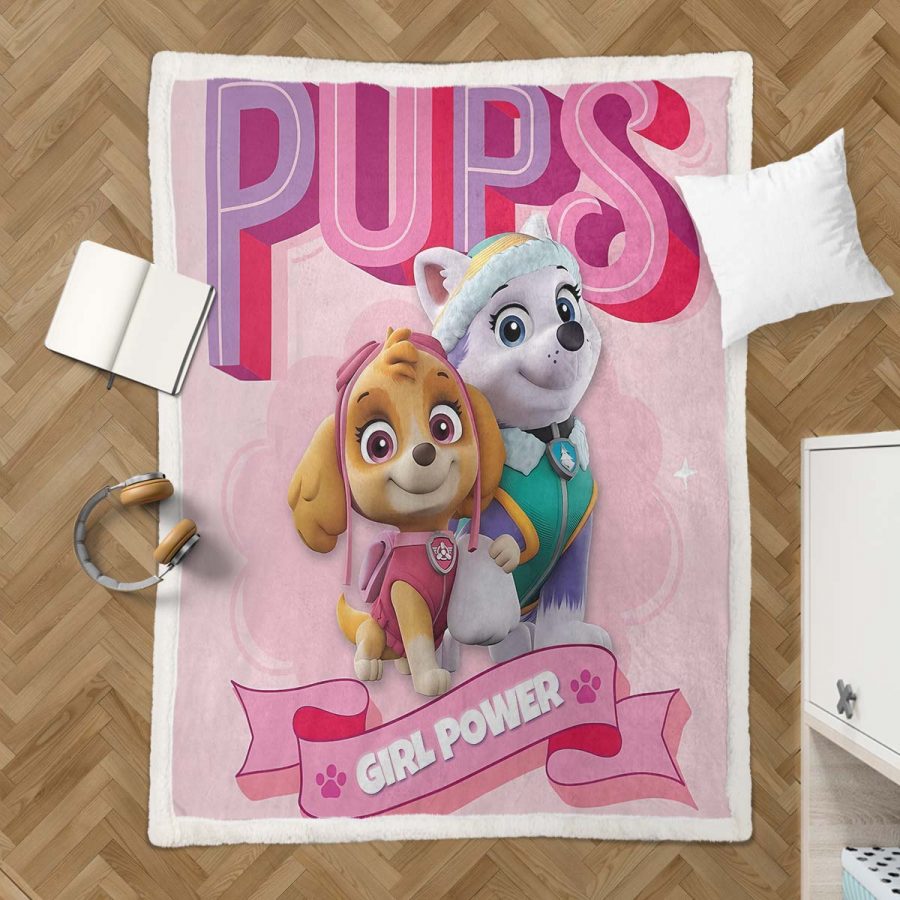 Welpen Paw Patrol 01 Decke - Fleecedecke – Bild 3