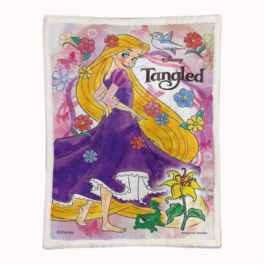 Rapunzel - Die verföhnte Prinzessin 02 Decke - Fleecedecke – Bild 2