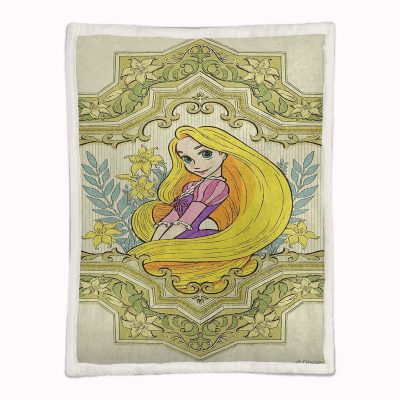 Alternative view of Rapunzel - Die verföhnte Prinzessin 03 Decke - Fleecedecke