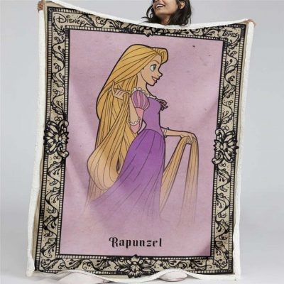 Rapunzel - Die verföhnte Prinzessin 04 Decke - Fleecedecke