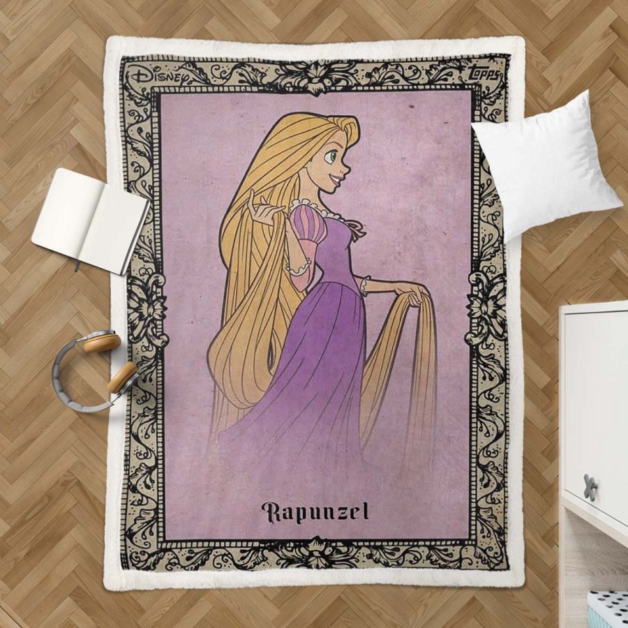 Rapunzel - Die verföhnte Prinzessin 04 Decke - Fleecedecke – Bild 3
