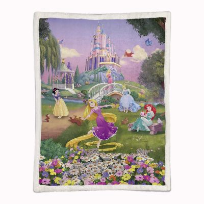 Alternative view of Rapunzel - Die verföhnte Prinzessin 08 Decke - Fleecedecke