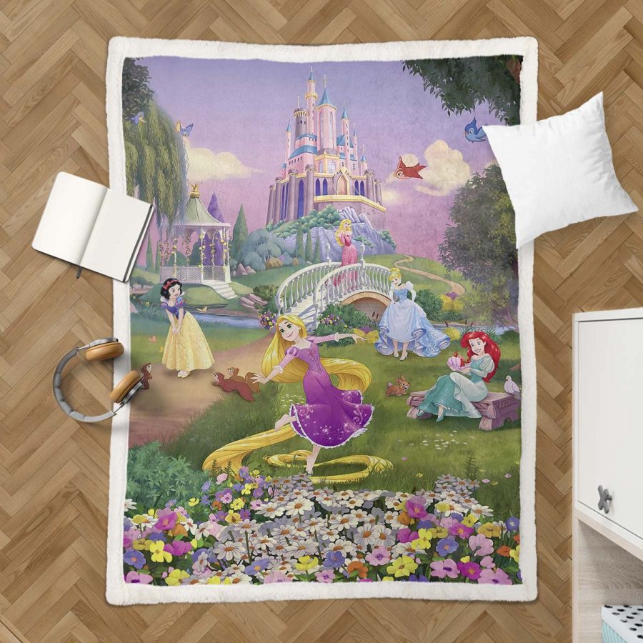 Rapunzel - Die verföhnte Prinzessin 08 Decke - Fleecedecke – Bild 3