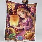 Rapunzel – Die verföhnte Prinzessin Disney 07 Decke – Fleecedecke