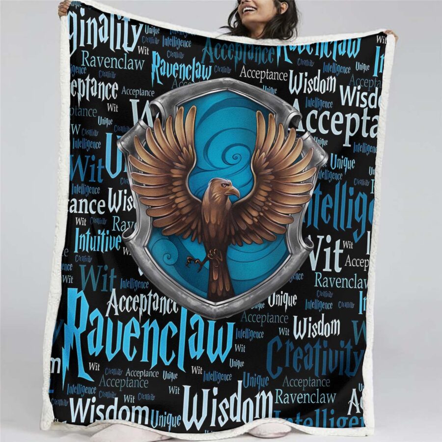Ravenclaw Harry Potter 4 Decke - Fleecedecke