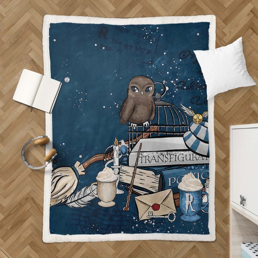 Ravenclaw Harry Potter 5 Decke - Fleecedecke – Bild 3
