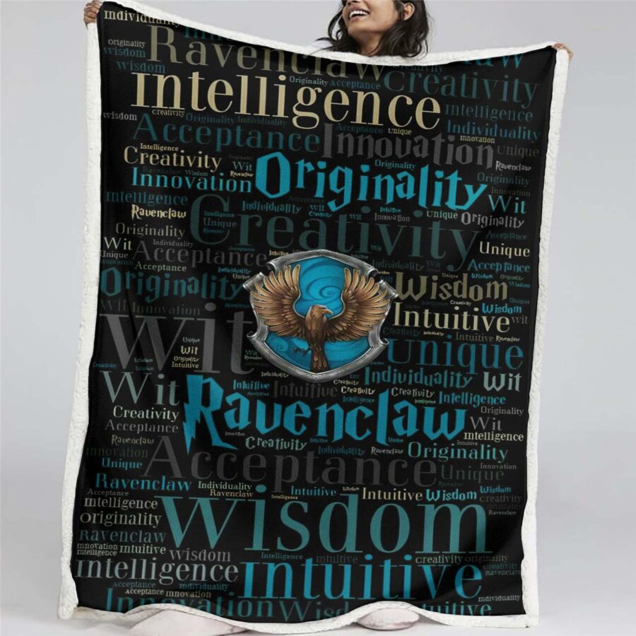 Ravenclaw Harry Potter 6 Decke - Fleecedecke