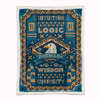 Alternative view of Ravenclaw Harry Potter 7 Decke - Fleecedecke